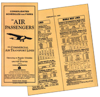 1930s Airplane Tickets